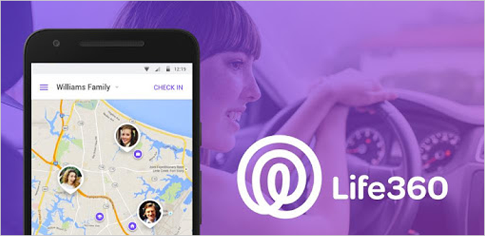Real-time location sharing