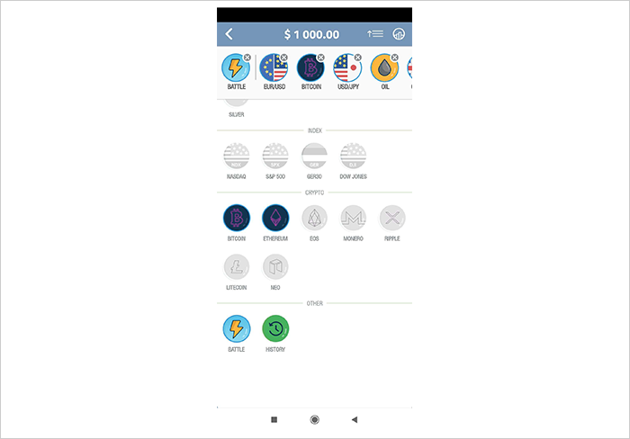 Trade in cryptocurrency with this virtual stock exchange app