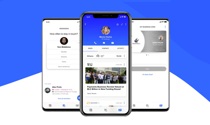 Complete info on your contacts