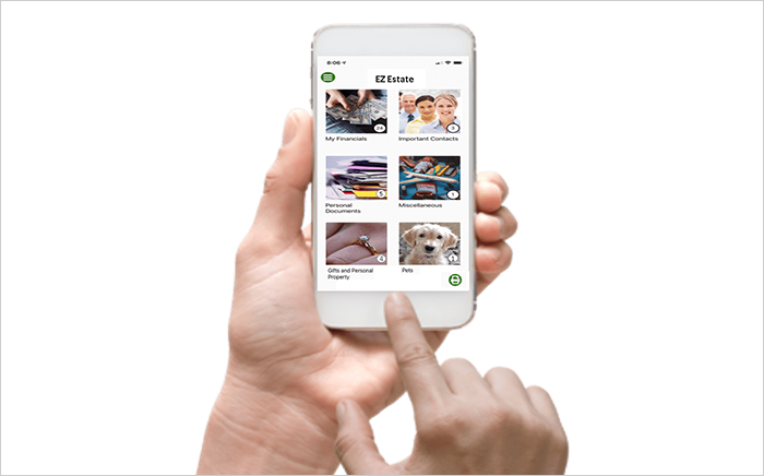 What is the EZ Estate app?