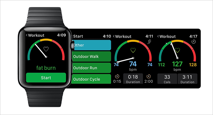 Heartwatch during Workouts