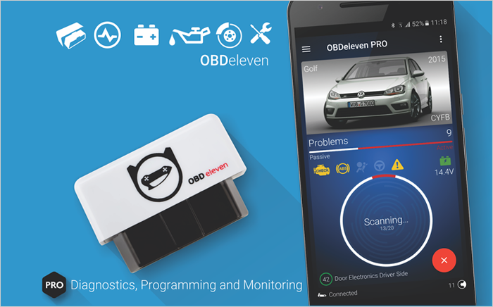 What is the OBDeleven Car Diagnostics app?