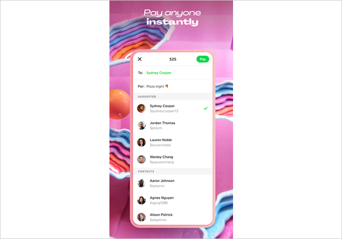 Cash App money transfer