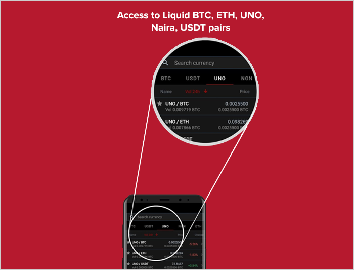 Instant Crypto-to-crypto Trading