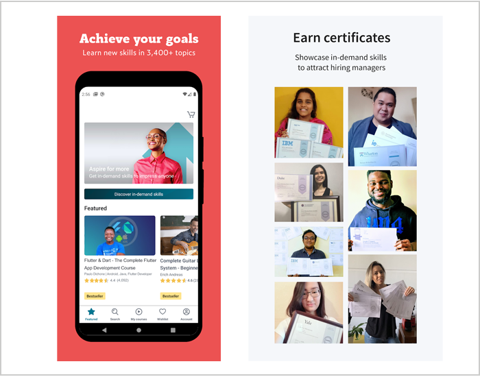 Udemy or Coursera