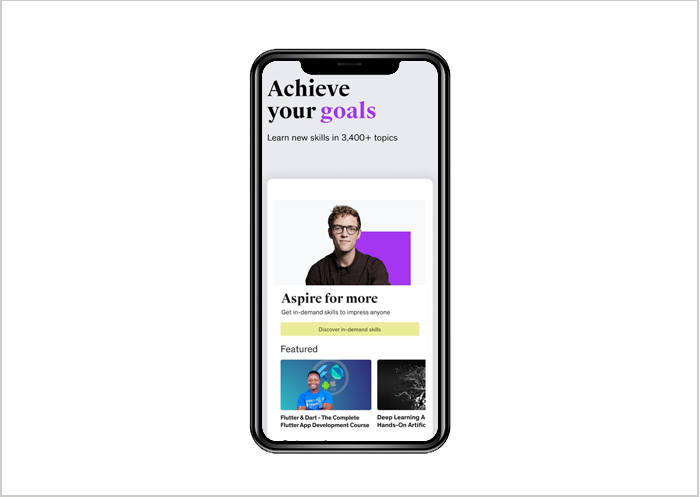 Udemy app