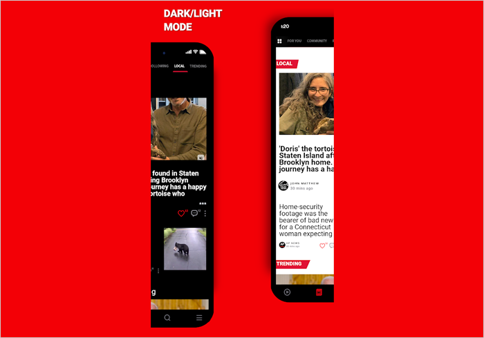 Dark and Light modes