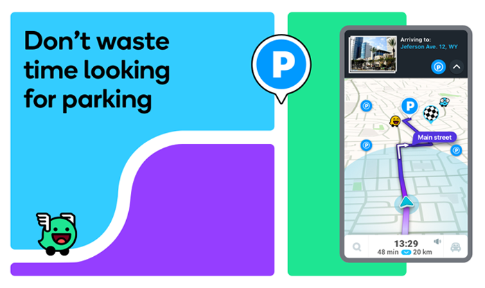 Waze navigation app