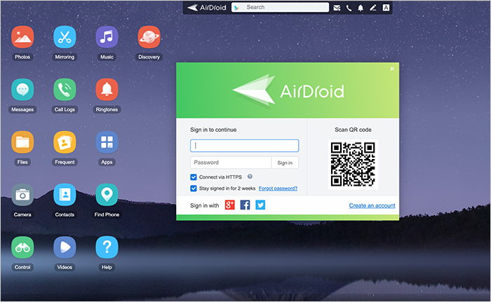 file sharing app