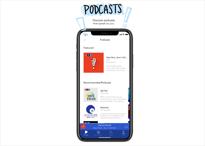 Pandora Music app
