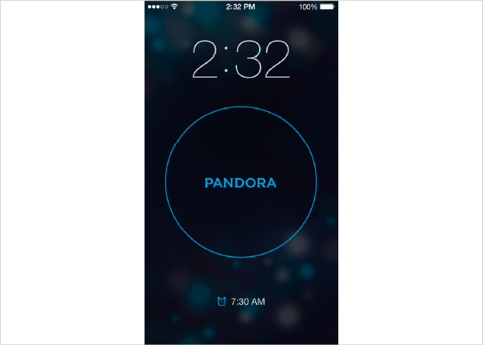 Pandora Music app