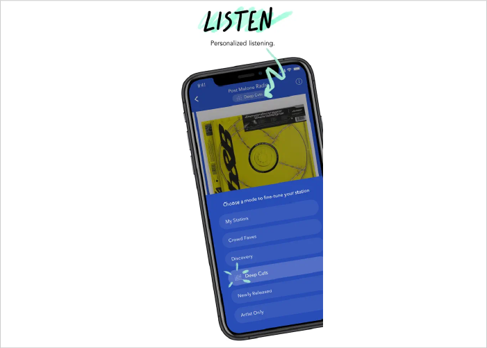 Pandora Music app