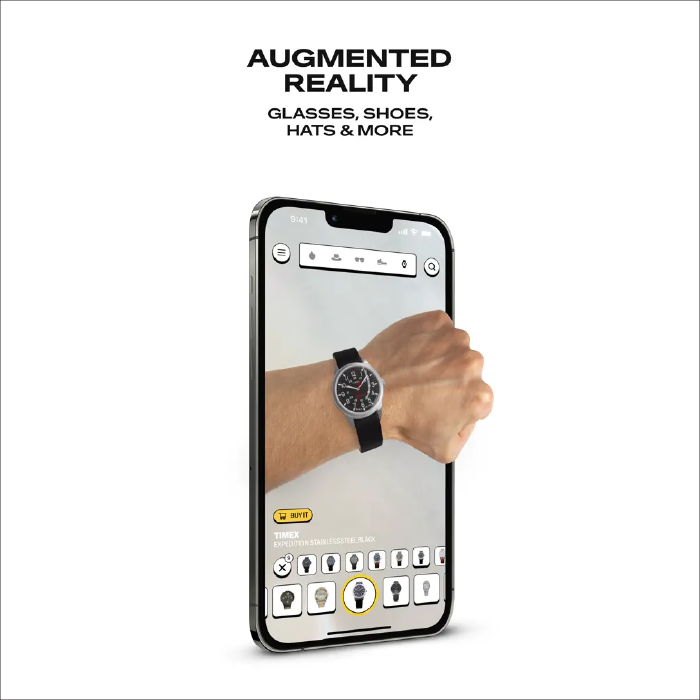 virtual shopping try-on app