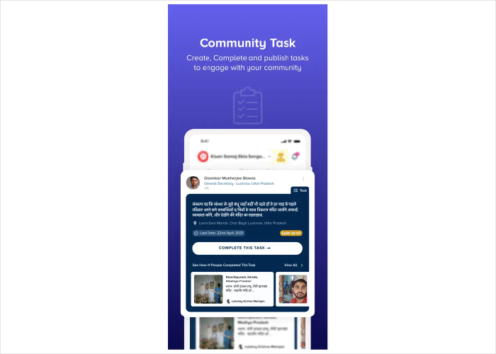 community tasks