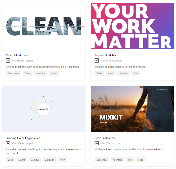 Video Templates