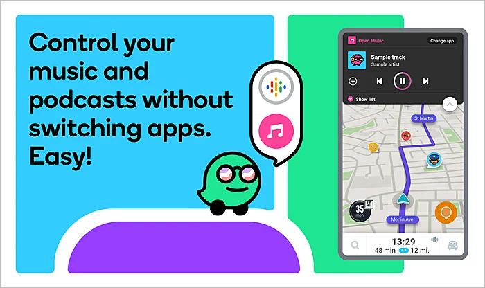 Waze navigation app