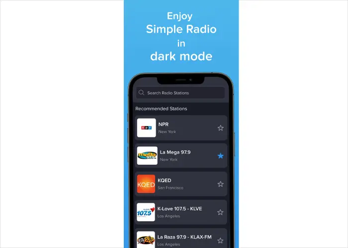 Simple Radio App