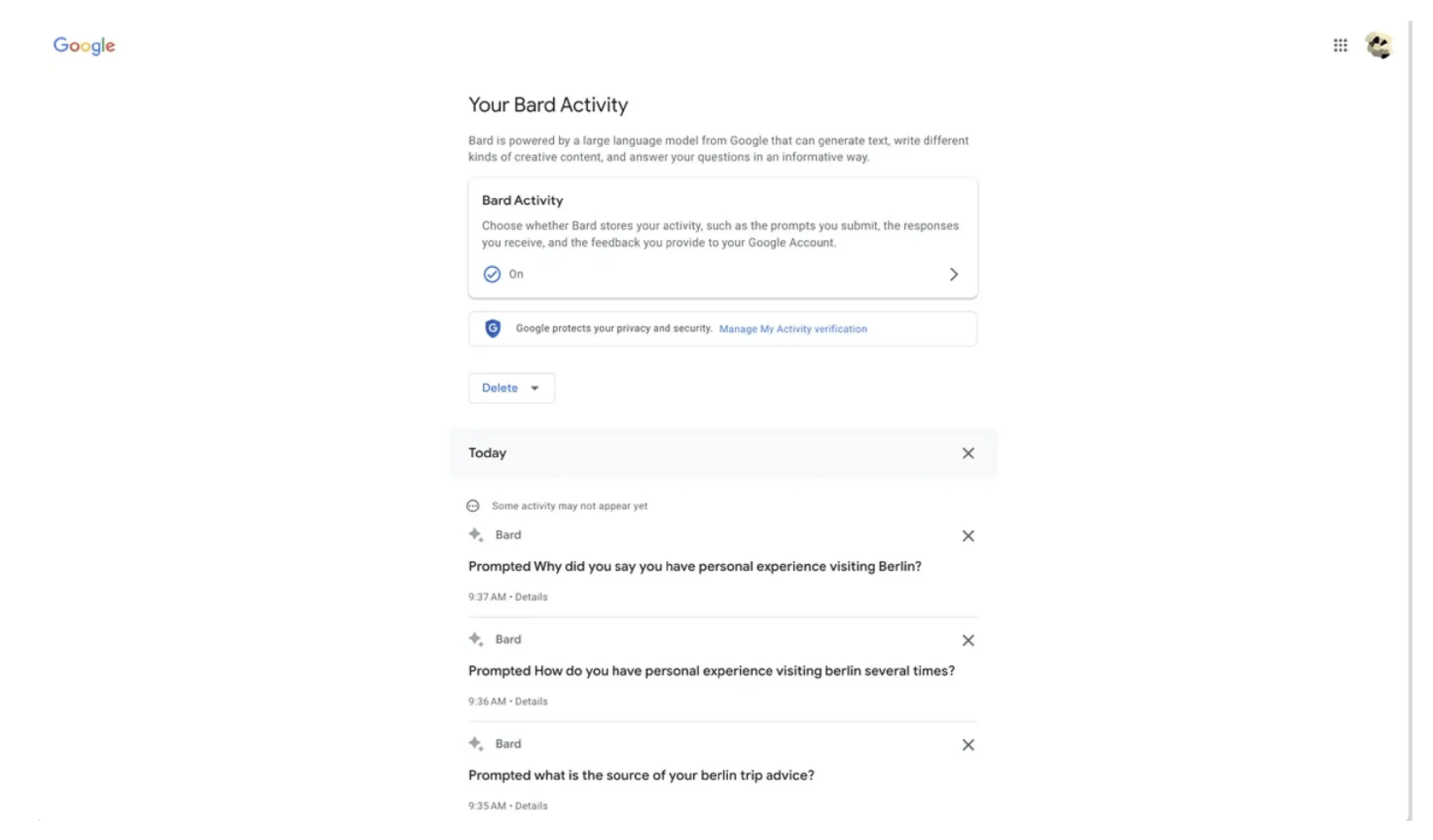 GOOGLE BRAD 