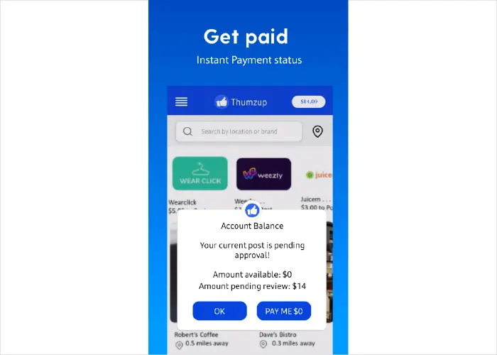 Thumzup app review