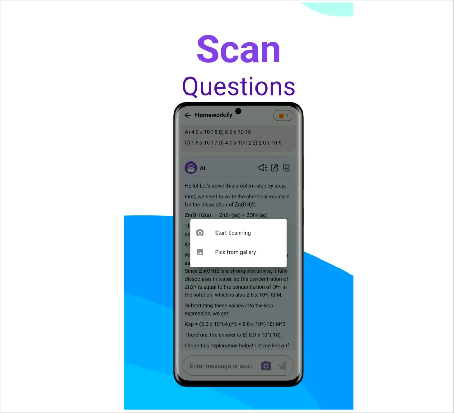 Homework Scanner