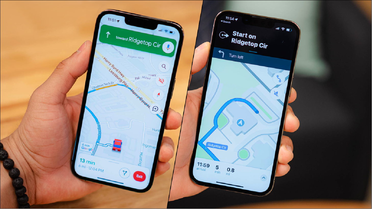 Apple Maps vs Google Maps - Availability