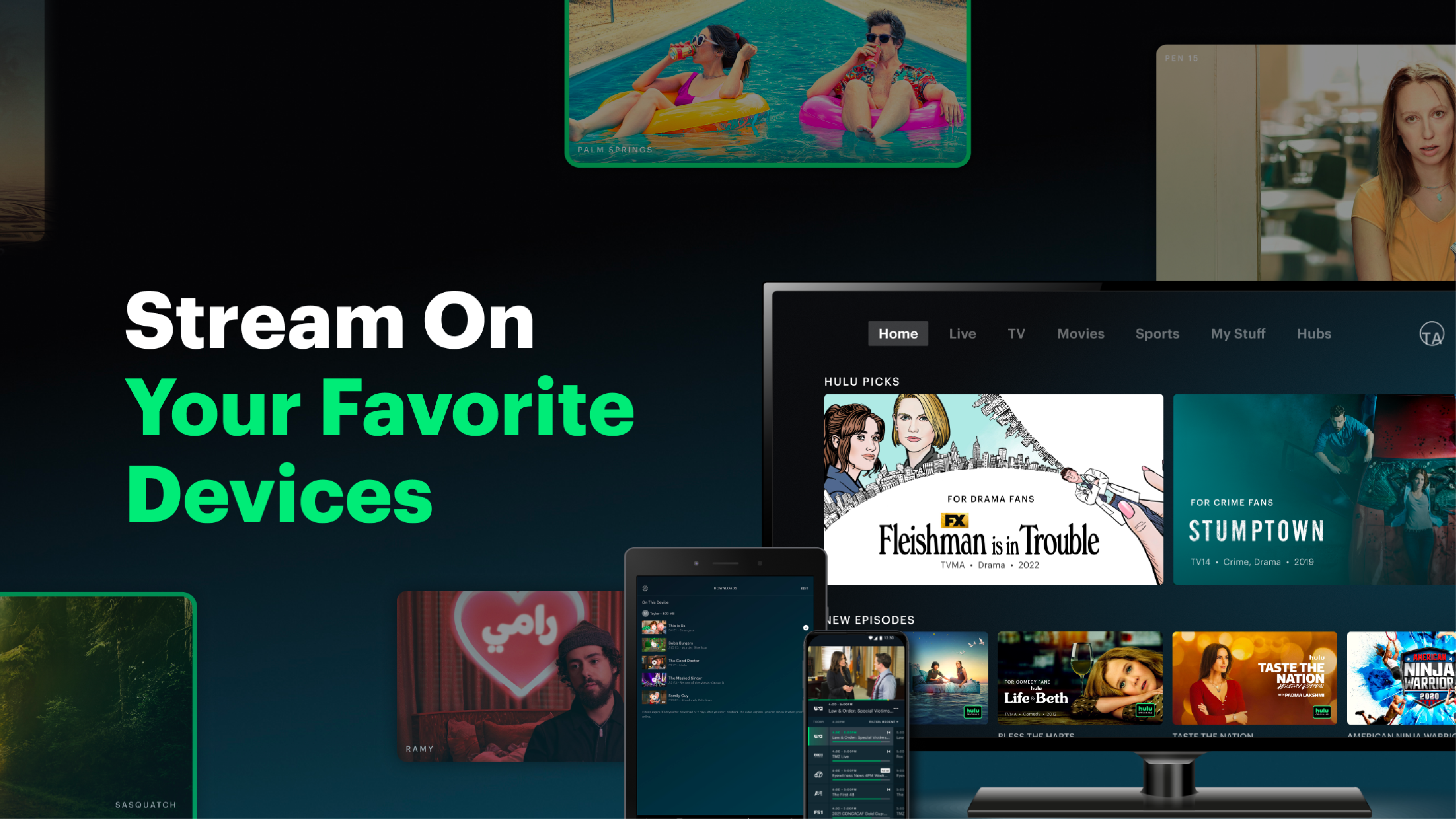 Stream on devices