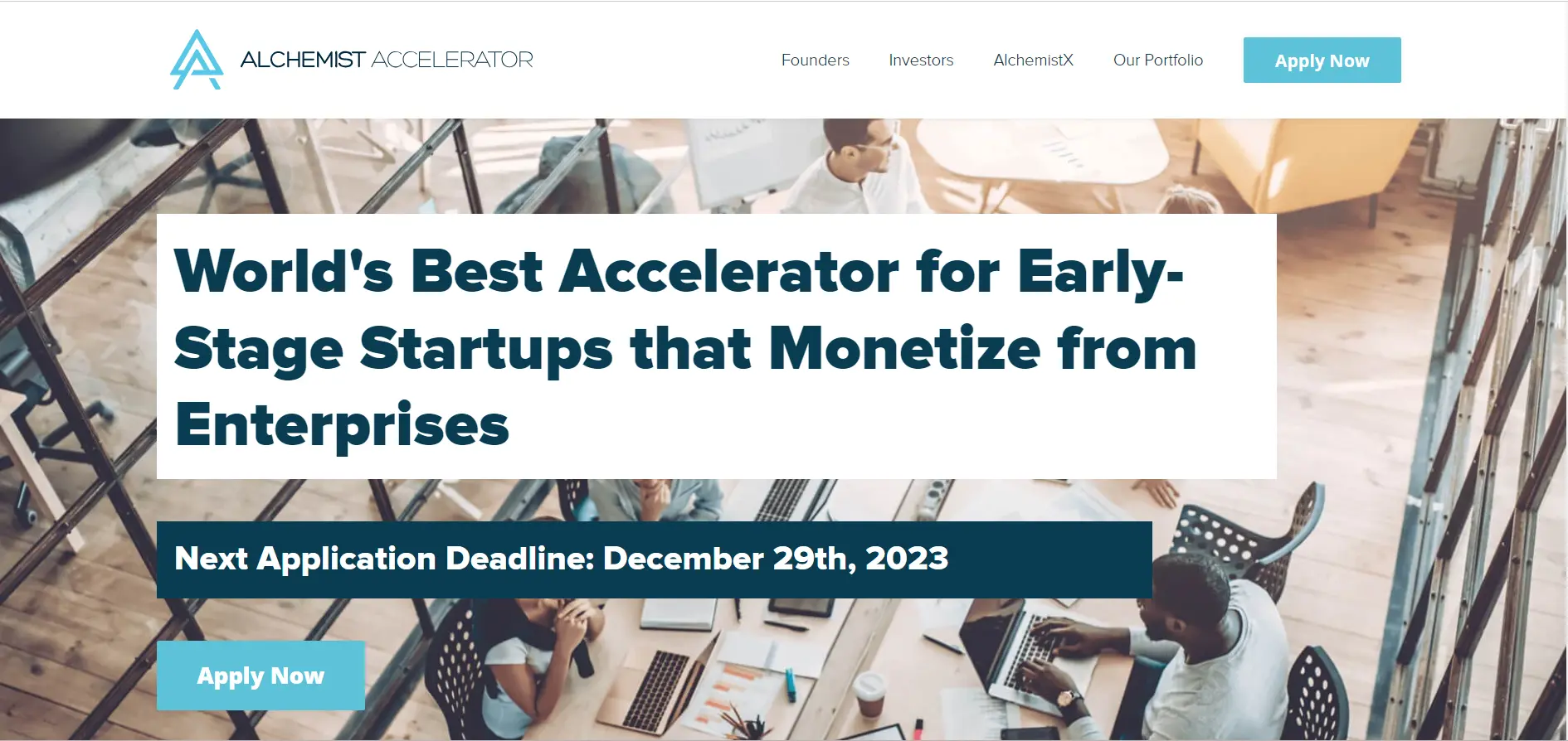 The Alchemist Accelerator - Startup accelerators