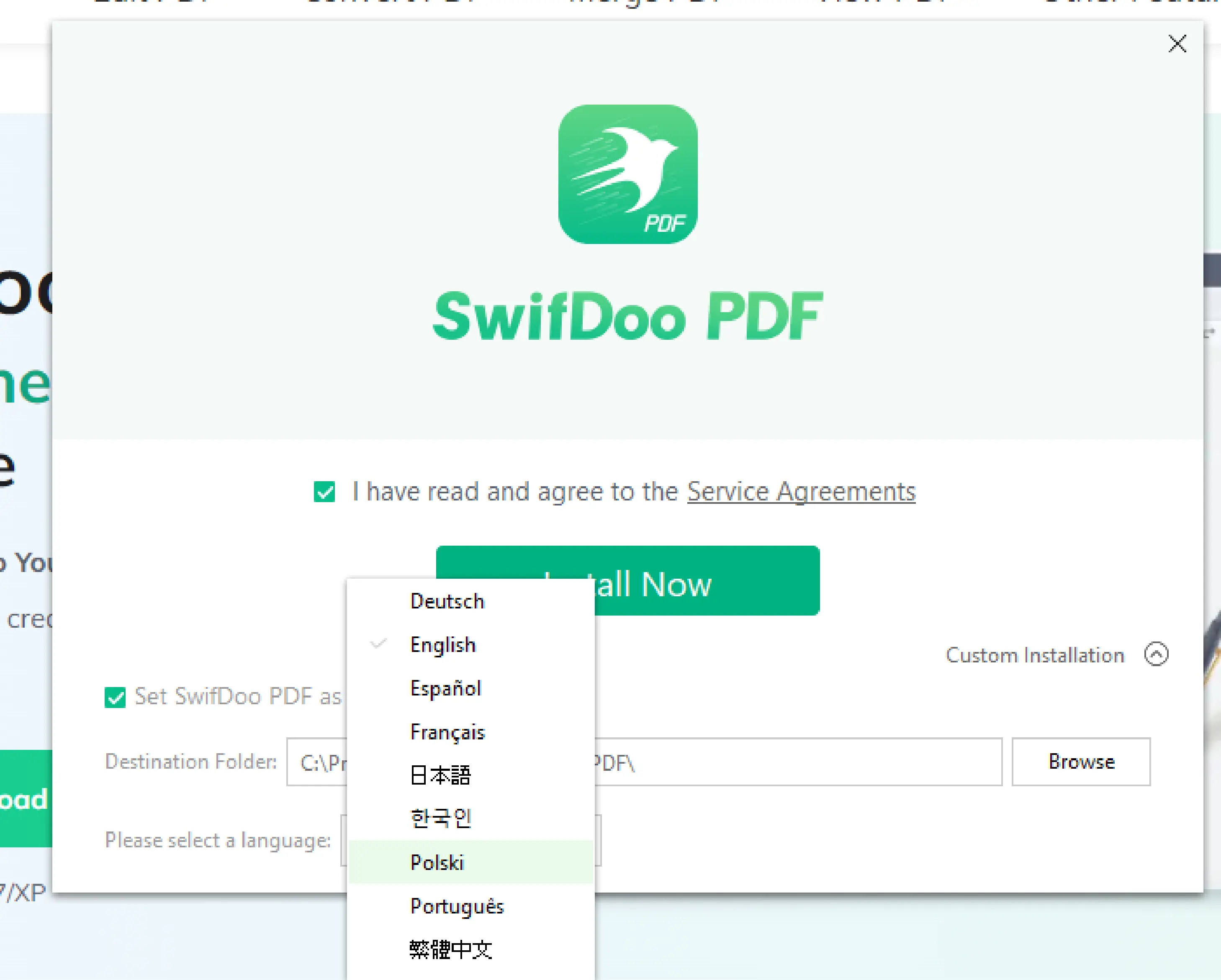 choose from the Fast download