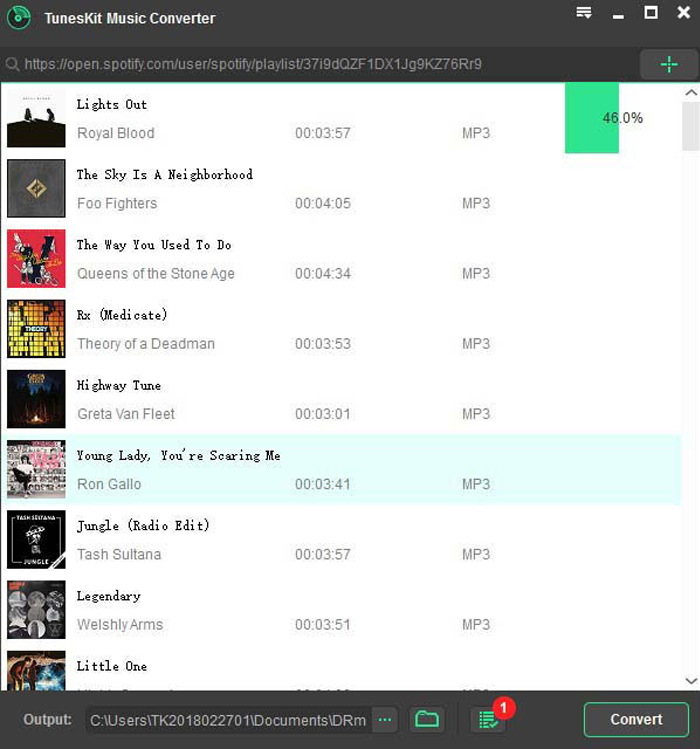 Tuneskit Spotify Music Converter