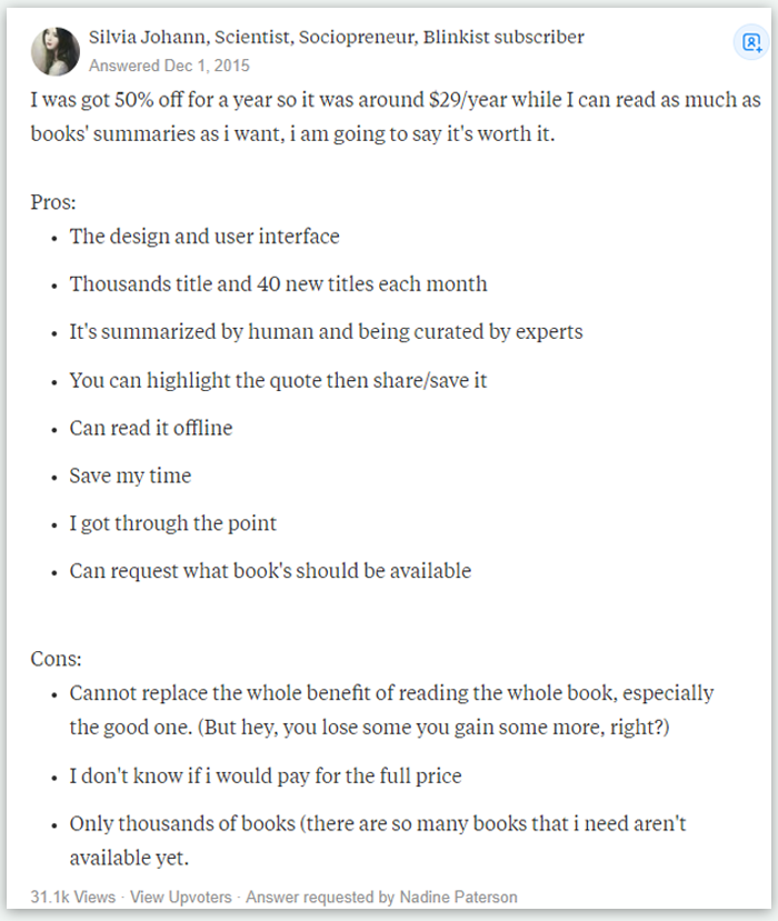 Blinkist App Review