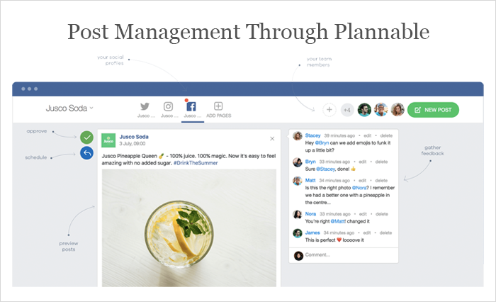 Post Management Through Plannable
