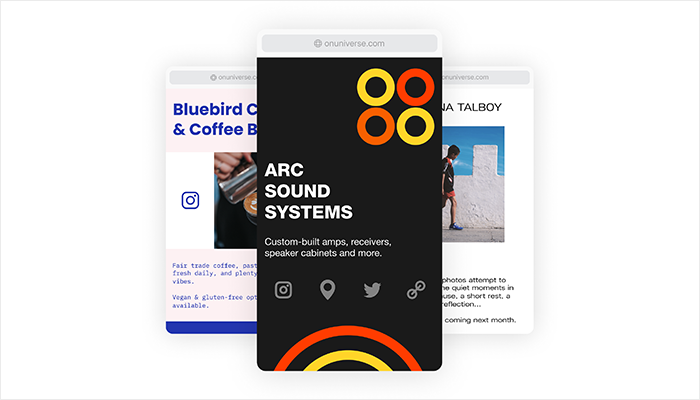 website builder iphone app