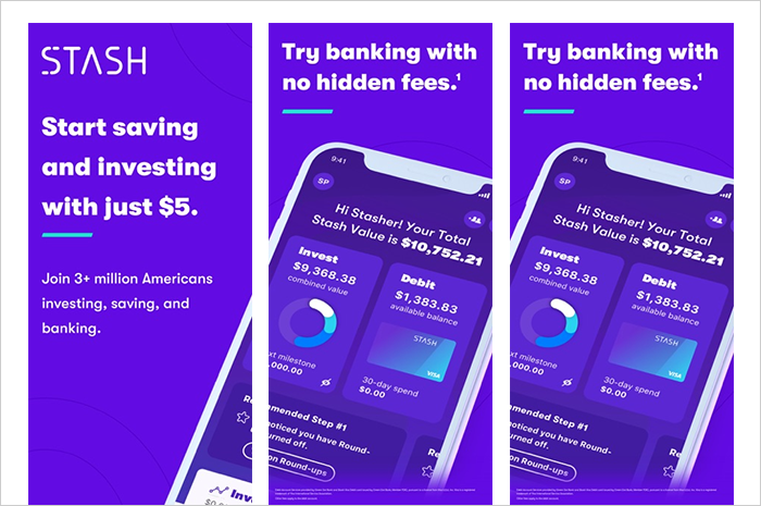 Stash App: Invest, Bank and Save Smoothly