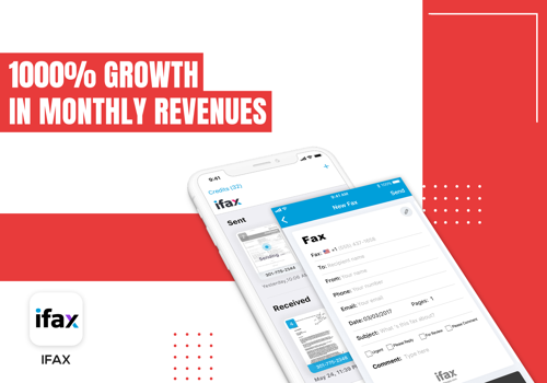 iFax (360 degree App Marketing) Portfolio Image