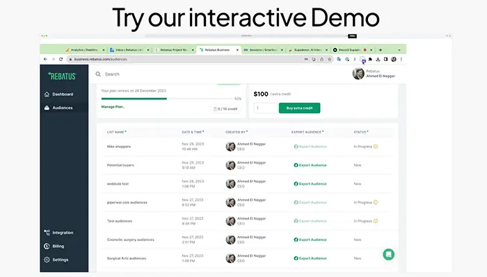 Interactive demo