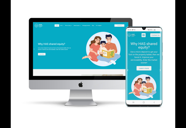 Financial Services Website and Digital Marketing Case Study Portfolio Image