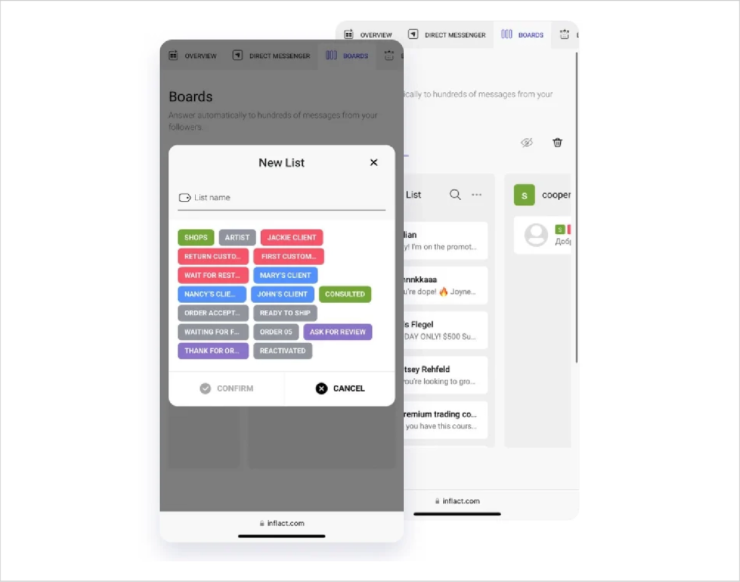 Inflact Direct Module