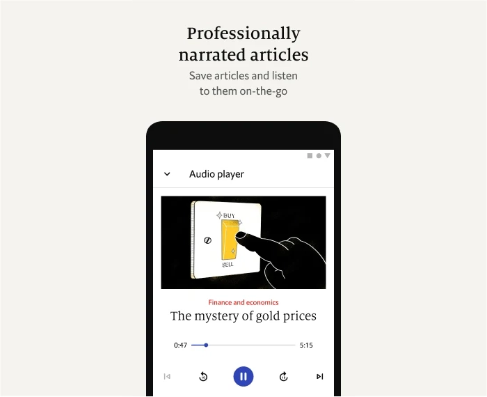 economist app problems