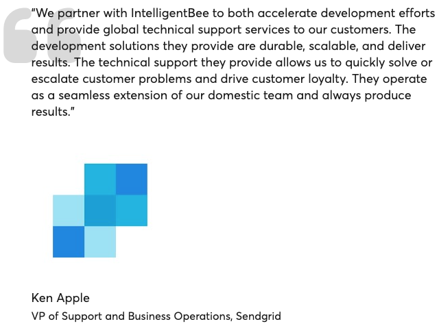 SendGrid Portfolio Image
