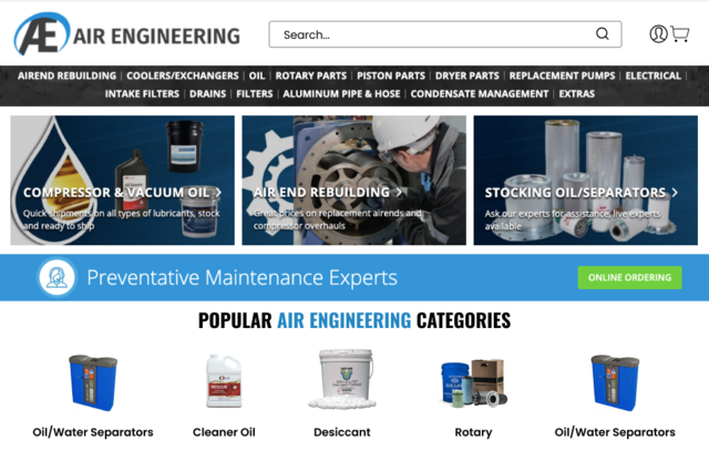 Level Up Online Presence - Revamped Website + Custom Magento Solution Portfolio Image