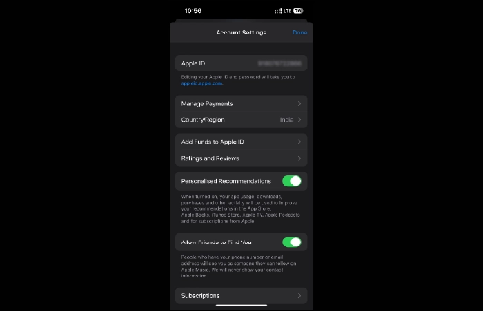 Change App Store country