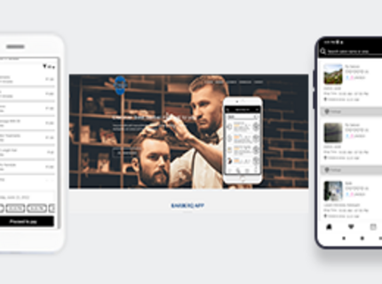 BarberQ Portfolio Image