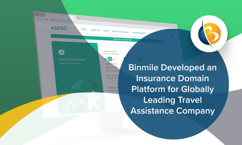 Binmile Developed an Insurance Domain Platform for Globally Leading Travel Assistance Company Portfolio Image