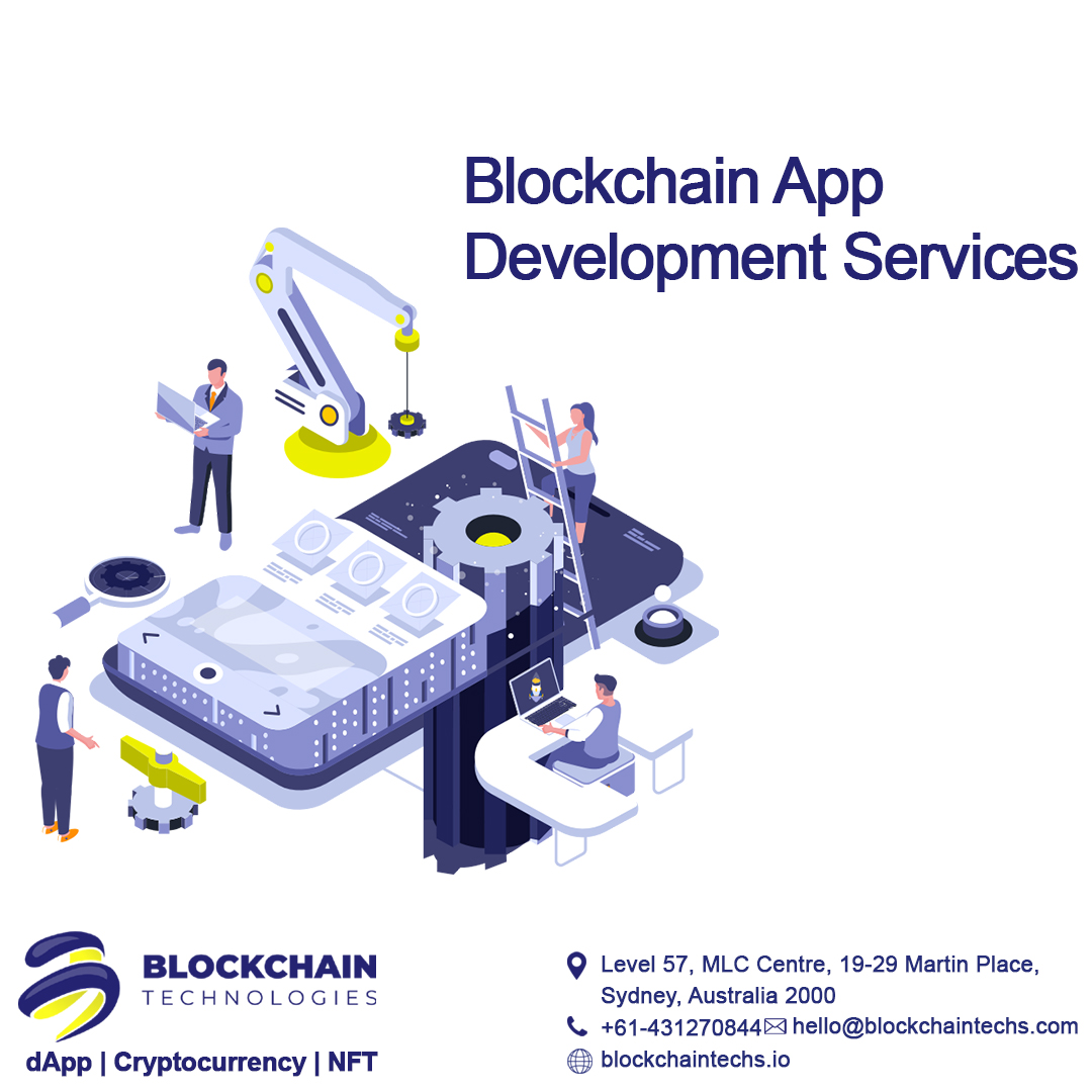 Blockchain Mobile App Development Portfolio Image