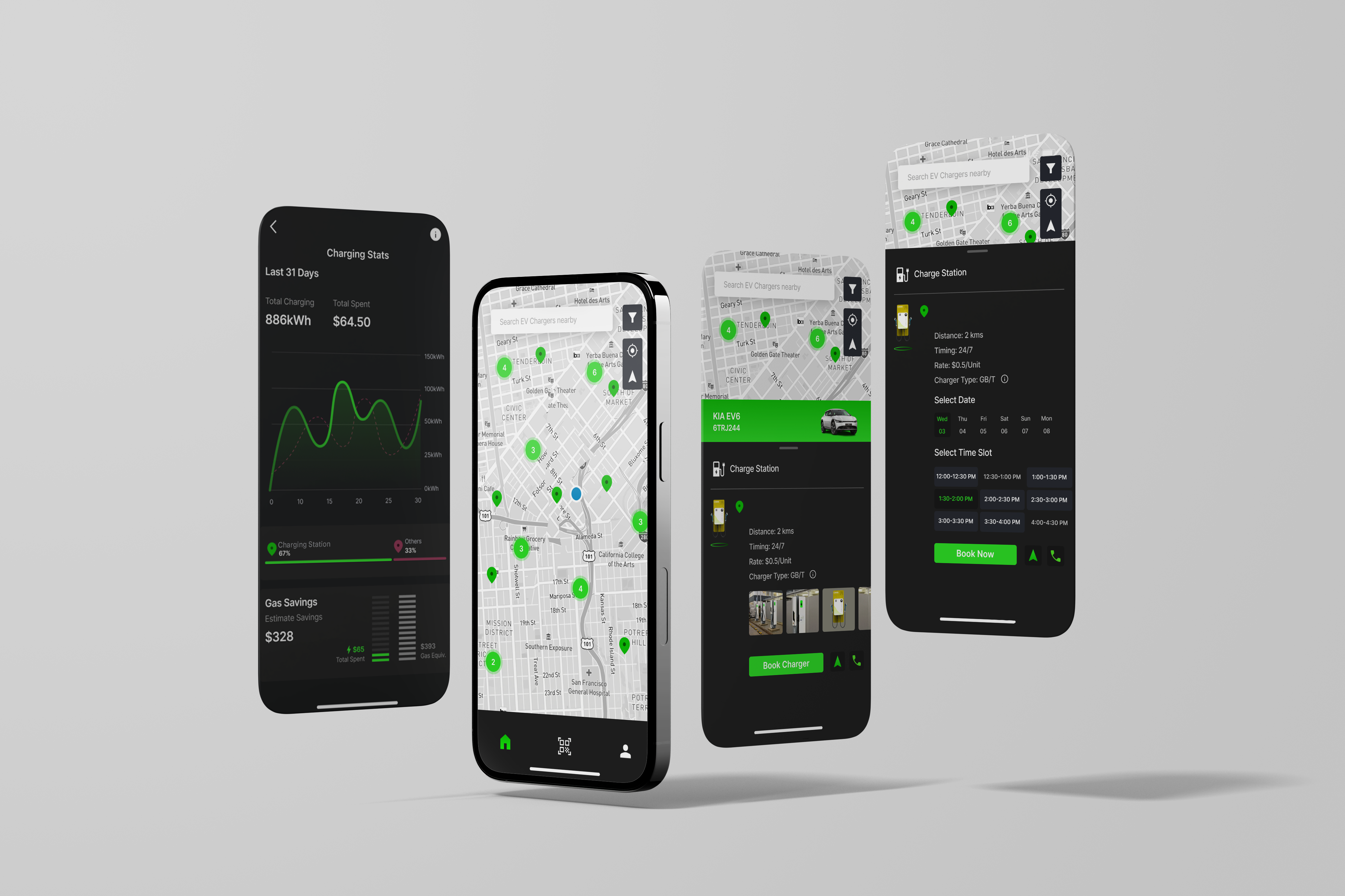 Charging Station App Portfolio Image