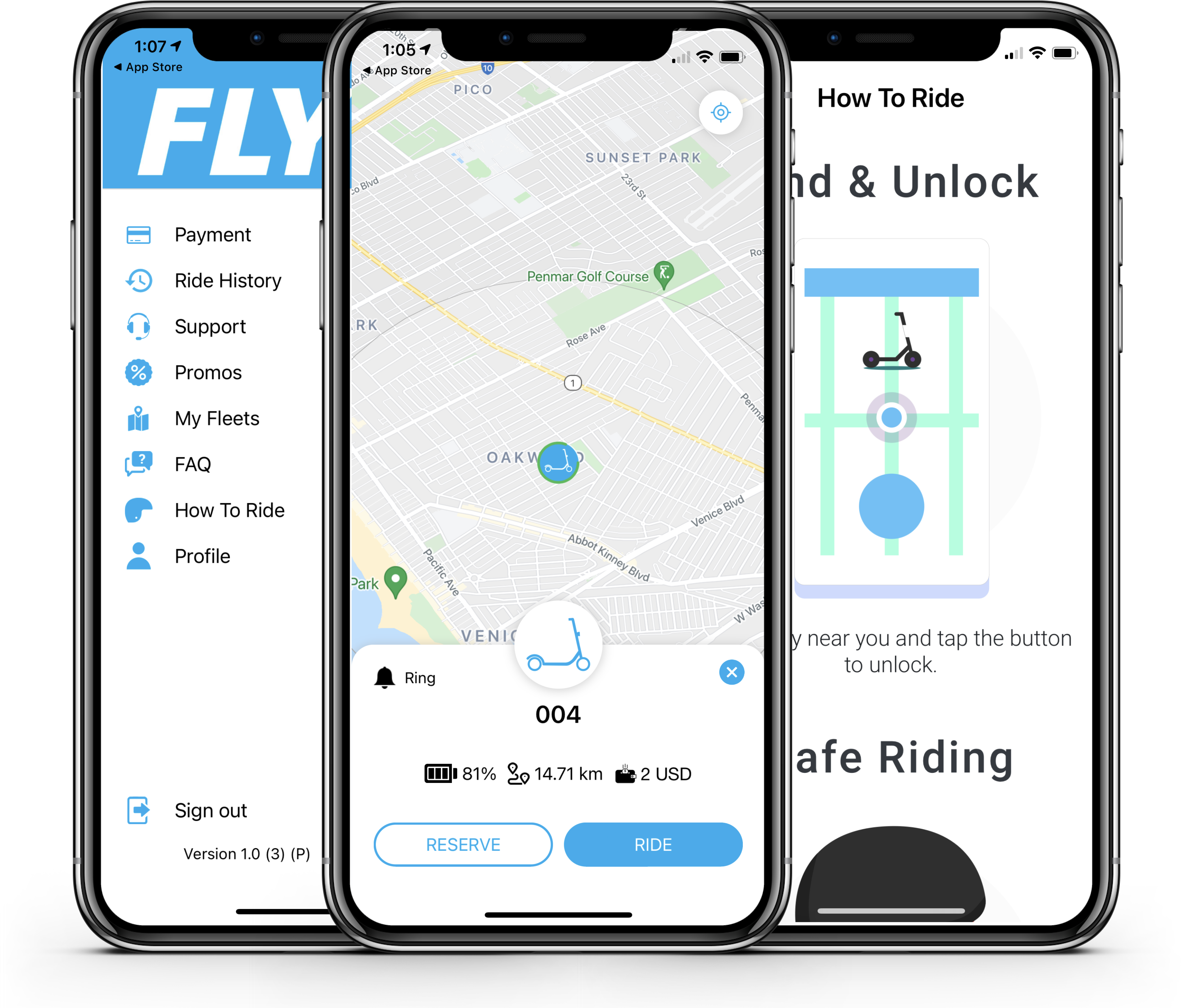 Fly - A Better Ride Portfolio Image