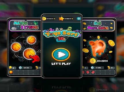 Match 3D Tile Puzzle Game Portfolio Image