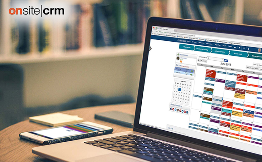 Onsite CRM Website Portfolio Image