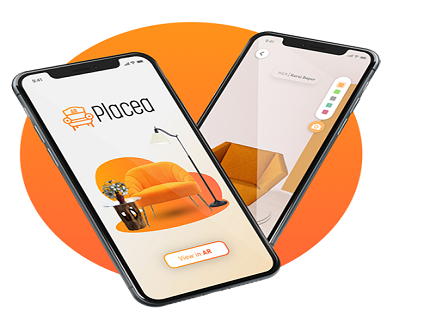 Placea AR furniture app Portfolio Image