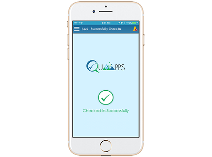 Quaapps Visitor Management Portfolio Image